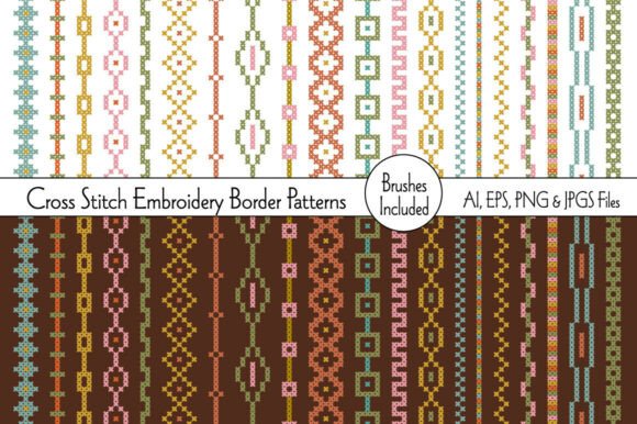 Explore Cross Stitch Embroidery Border Patterns