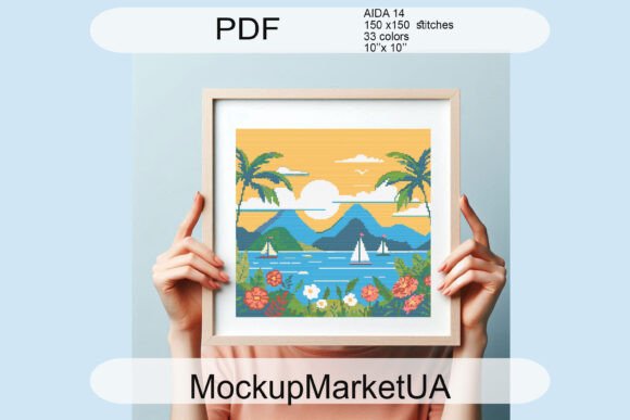 Explore Sea Nature Cross Stitch Patterns PDF