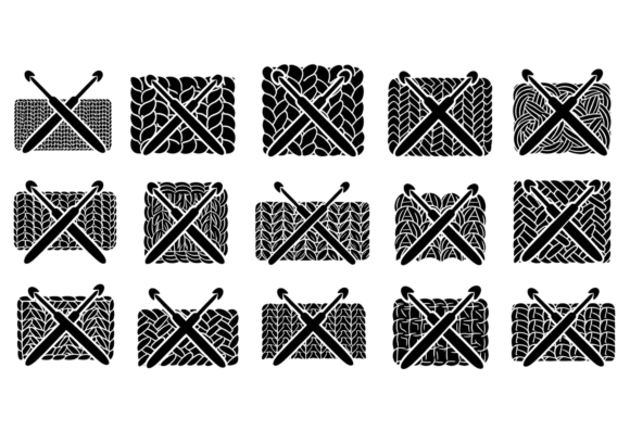 Exploring Crochet Hooks and Stitch Patterns SVG