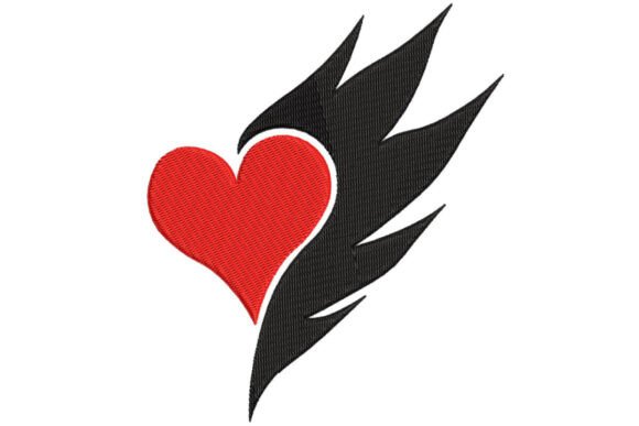 Heart Shape: A Versatile Embroidery Design for Small Business Merch