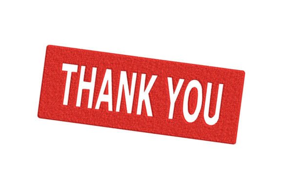 Thank You: A Versatile Embroidery Design for Etsy Sellers